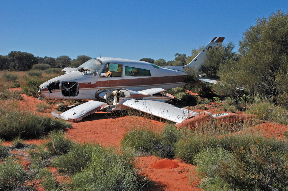 Plane wreck