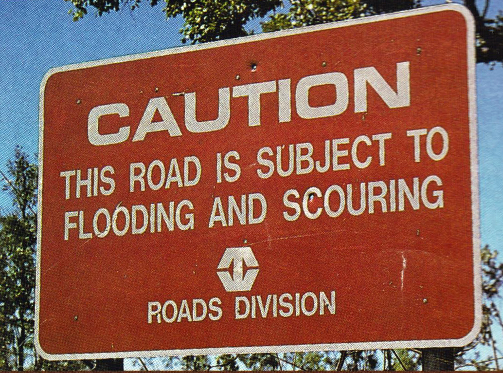 Warning sign