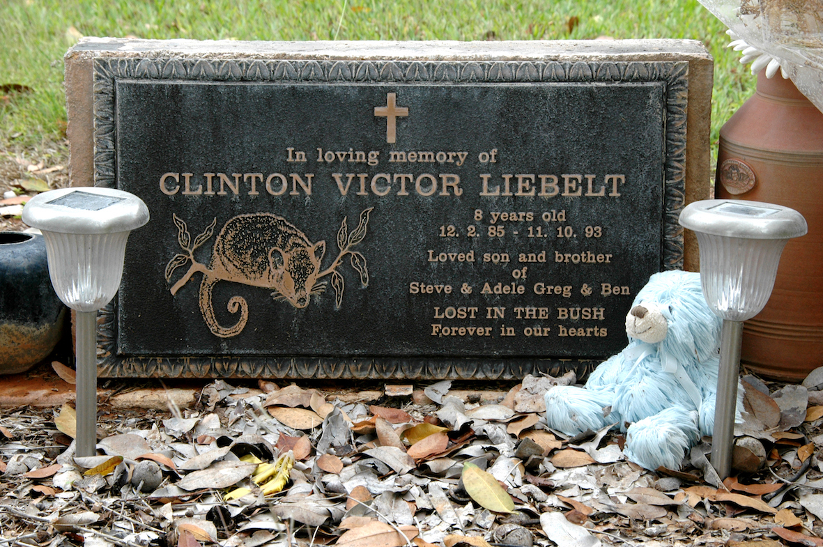 Clinton's Grave at Katherine